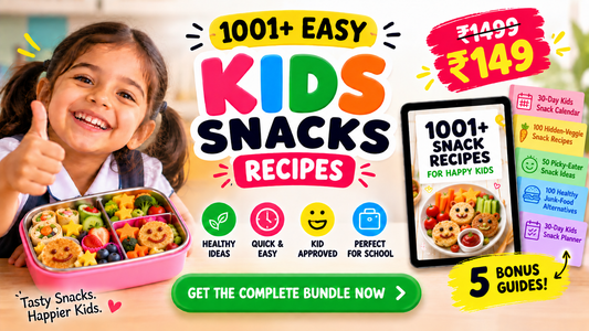 1001 Kids Lunchbox Recipes + 5 Bonus Guides